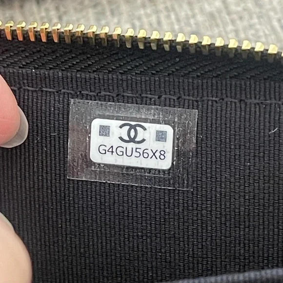 Chanel zip wallet coins purse - Picture 8 of 8